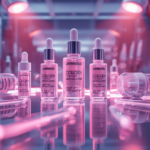 Bioestimuladores de Colágeno: frascos de cosméticos